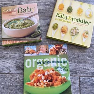 Three Baby Cook Books